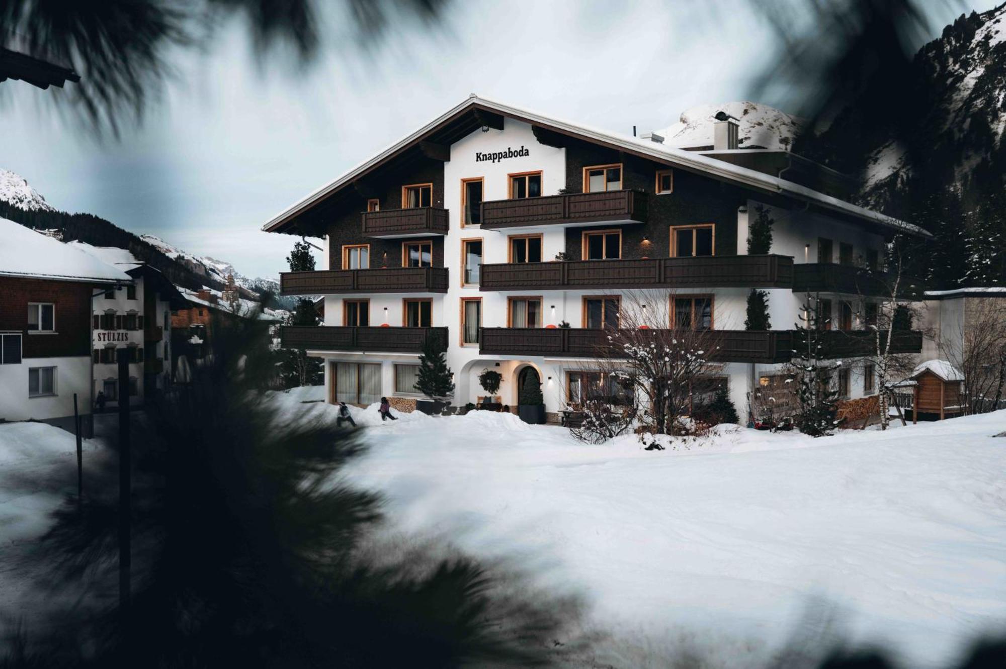 Appart Hotel Knappaboda Lech am Arlberg Exterior photo